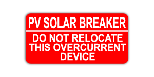 #22 - PV SOLAR BREAKER